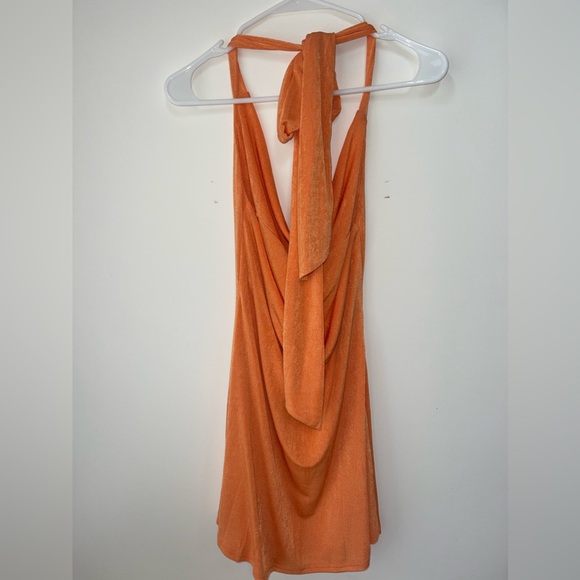 Selfie Leslie Orange Dress, Medium - Picture 2 of 3
